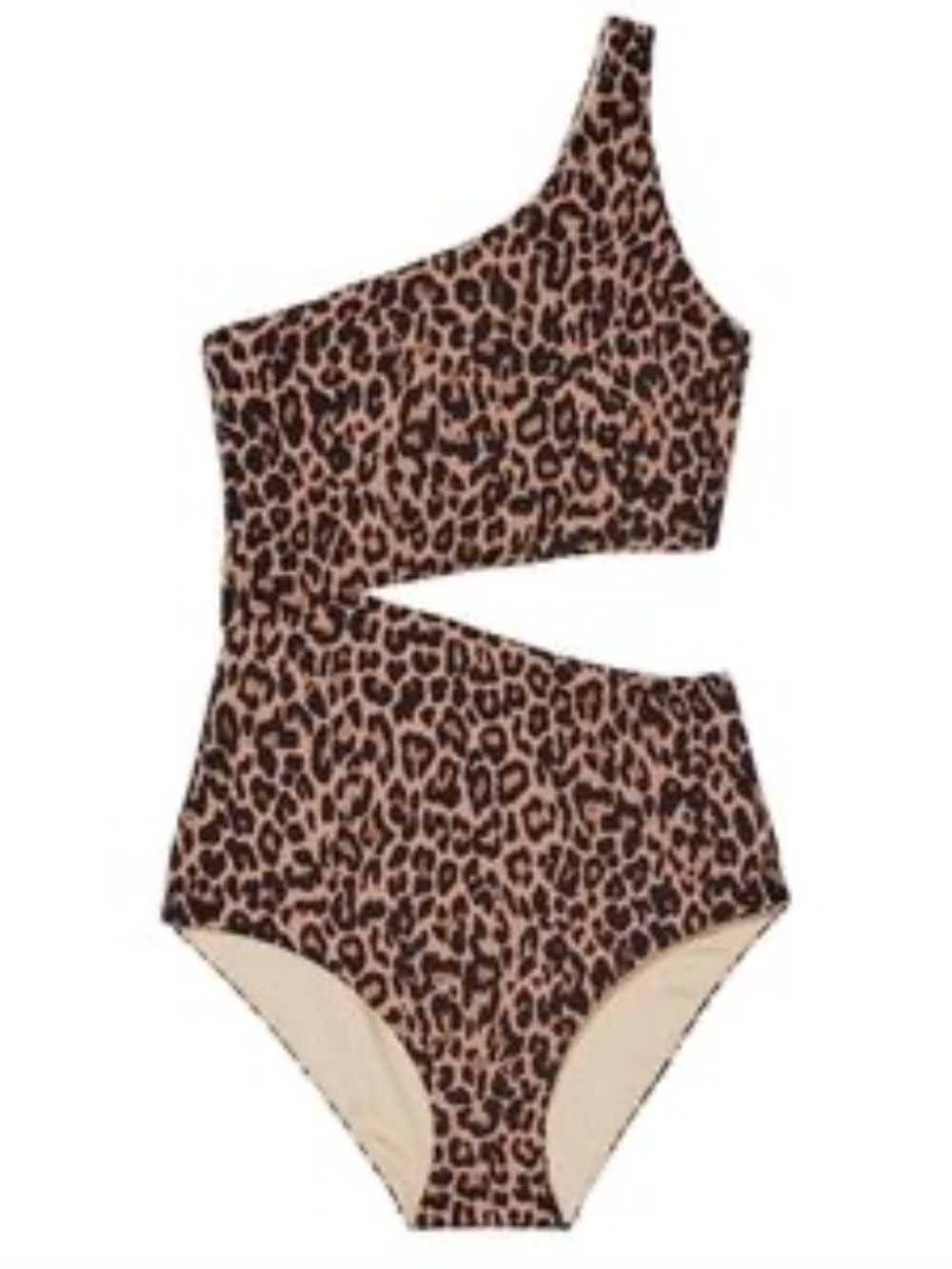 Victoria's Secret Leopard Print Monokini One Piece Swimsuit